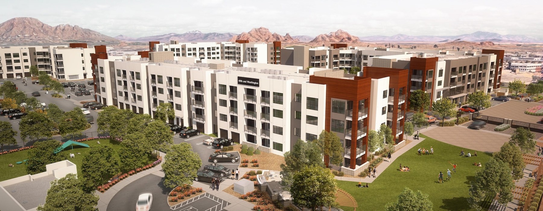 a large building with many windows